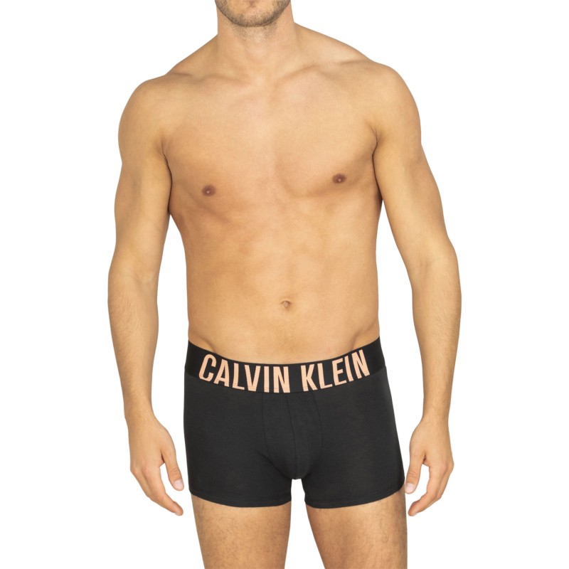 Calvin Klein 3-er Set Boxer Briefs Schwarz mit verschiedenfarbigem Webbund