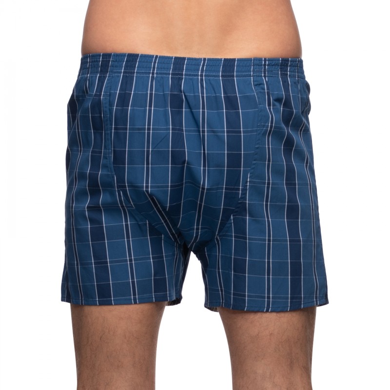 Boxerman_Herrenunterwäsche_D.E.A.LInternational_Boxershorts_Blau_kariert