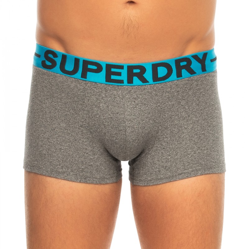 Superdry_2-erSet_BoxerBriefs_Grau,Schwarz&Türkis