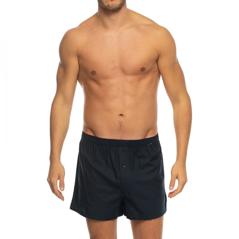 Schiesser_2-erSet_Boxershorts_Grün&Blau_kariert