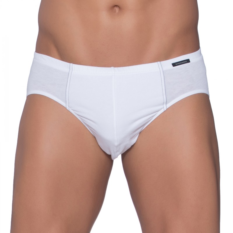 Schiesser_3-er_Set_Mini Slip_Weiß