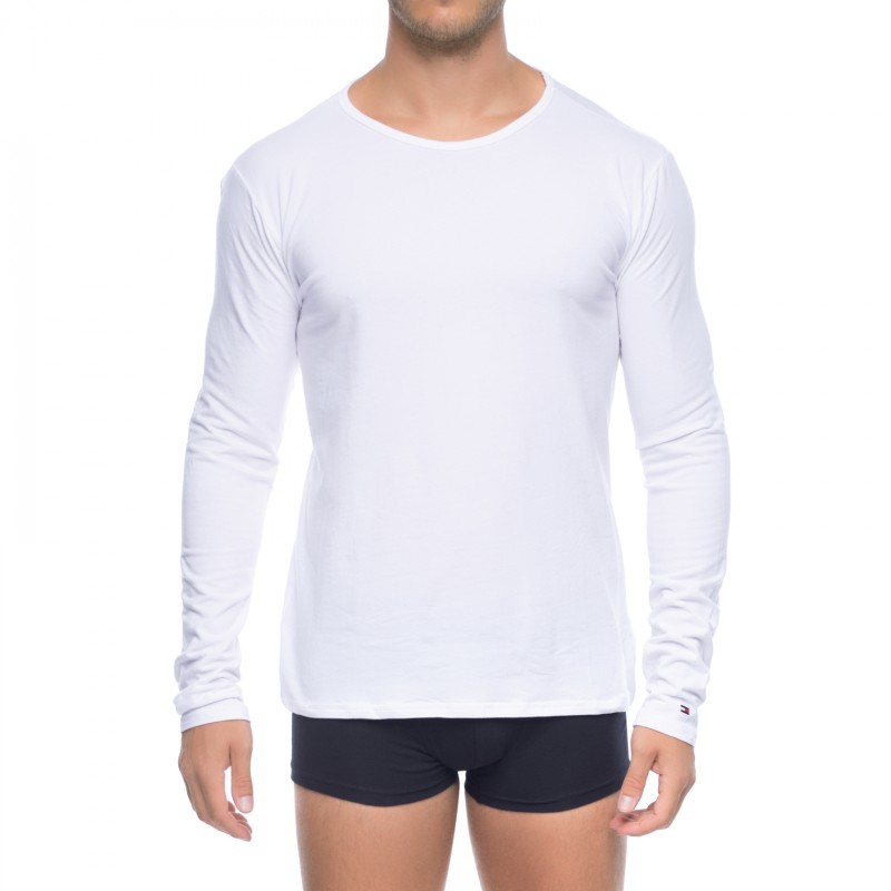 TommyHilfiger_3-erSet_Longsleeves_Weiß