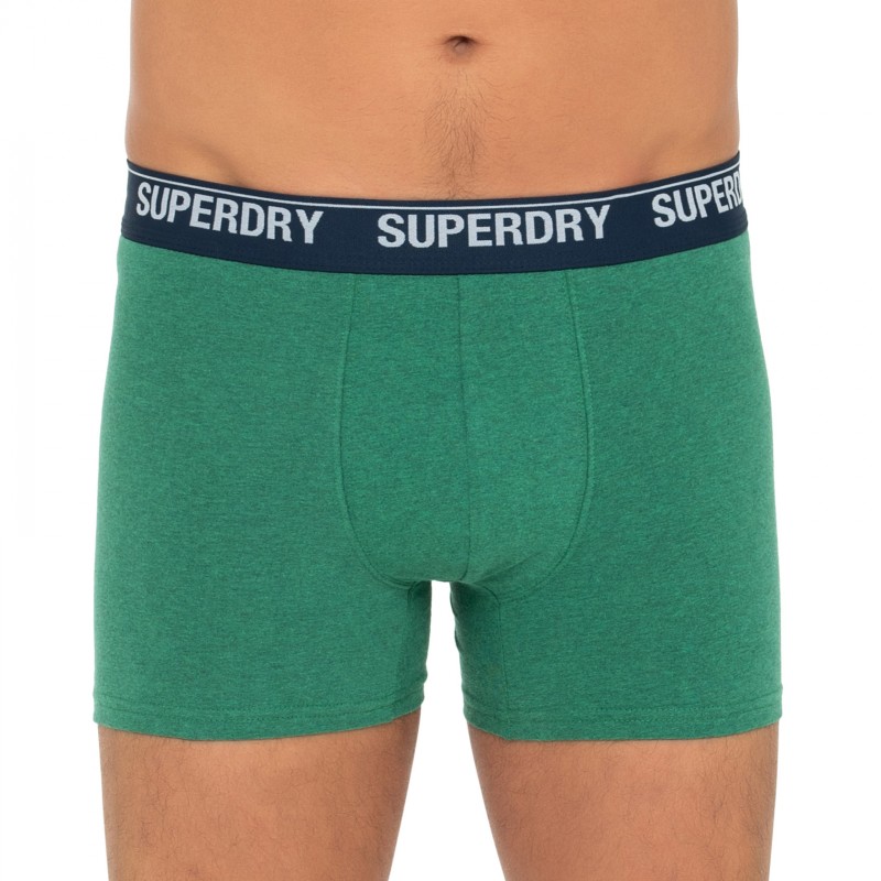 Superdry_2-er Set_Sport Boxer_Grün
