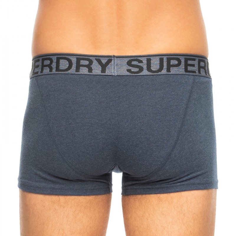 Superdry_3-erSet_Trunks_Blau