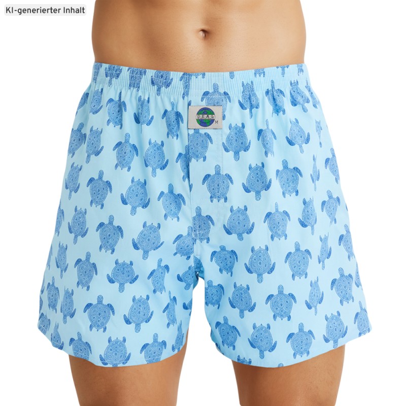 D.E.A.LInternational_Boxershorts_Hellblau_mit_Print