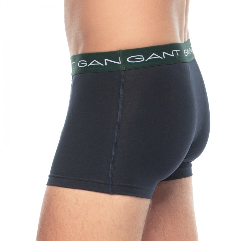 GANT_3-erSet_Trunks_Blau_mitverschiedenfarbigemWebbund