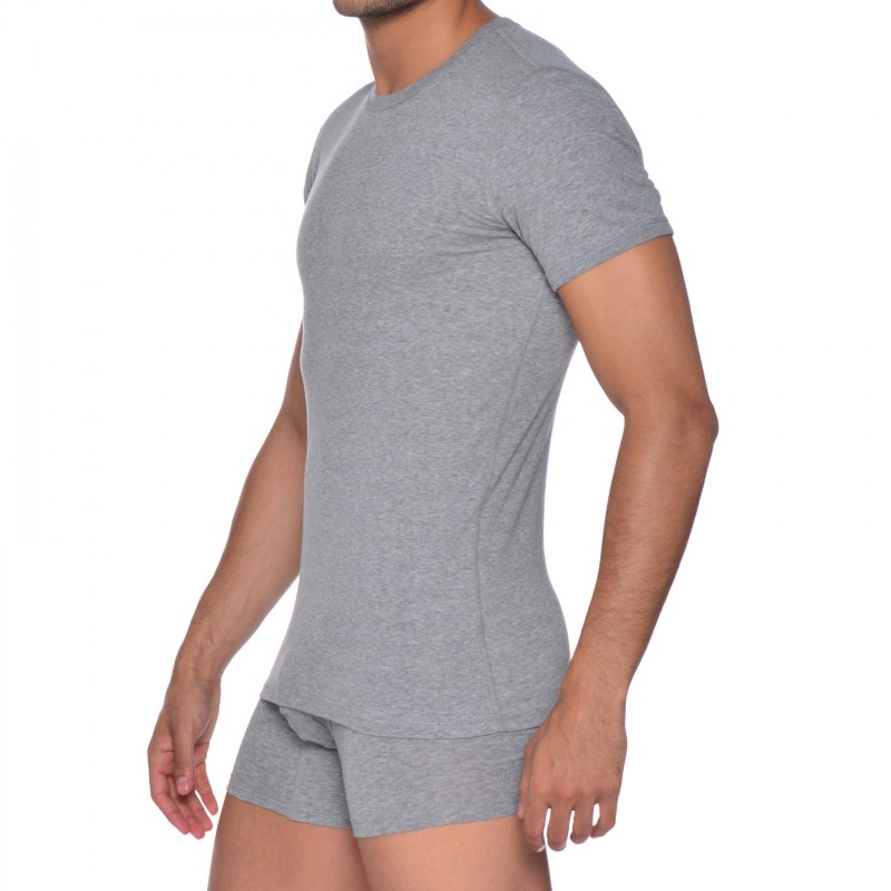 Schiesser Revival T-Shirt Ludwik Grau