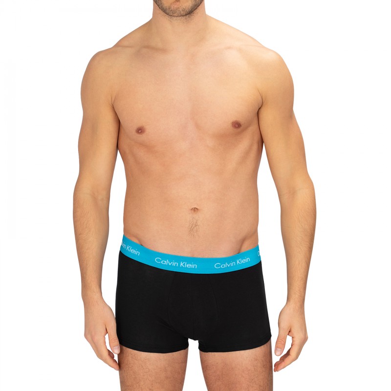 CalvinKlein_5-erSetBoxerBriefs_Schwarz_mitverschiedenfarbigemWebbund