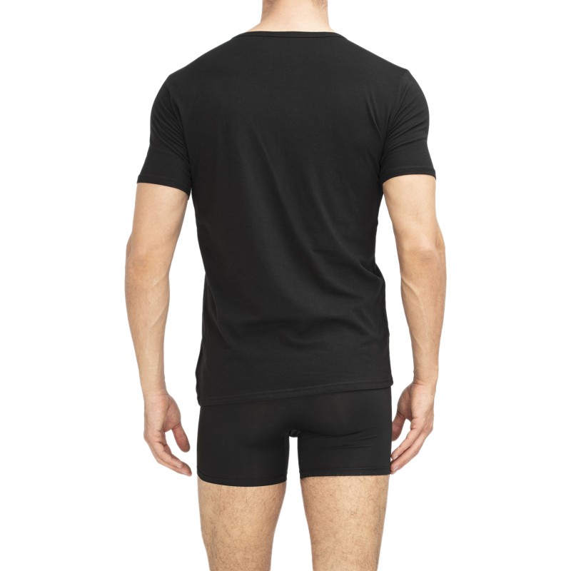 TommyHilfiger_3erSet_VNeck_TShirts_Grau,Weiß,Schwarz