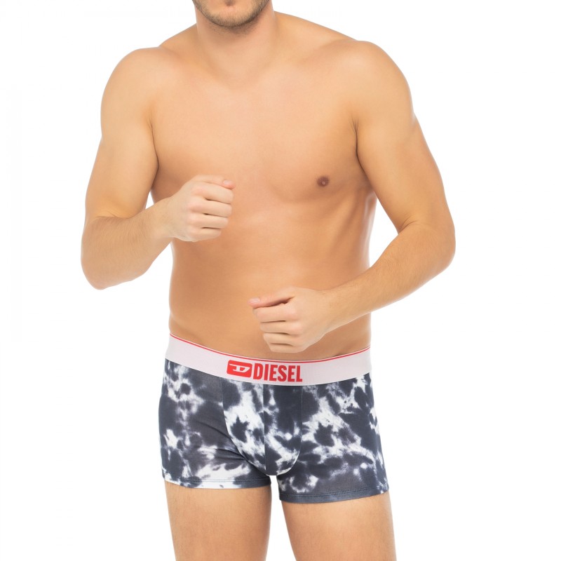 Diesel_3-erSet_Trunks_Blau_mitBatik-Musterung