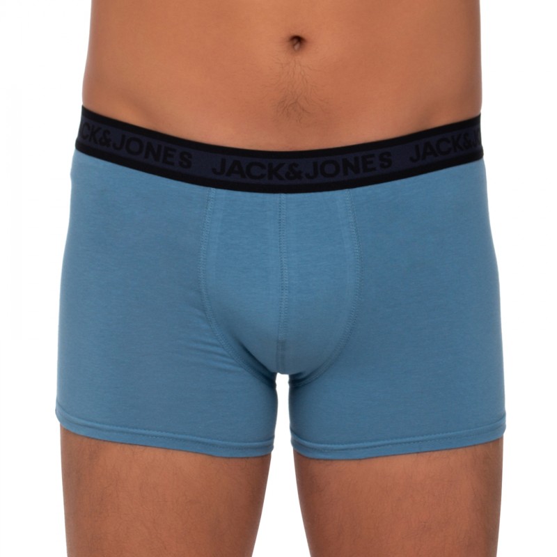 Boxerman_Herrenunterwäsche_Boxershorts_Jack & Jones_Set_Trunks_Schwarz, Blau & Motiv