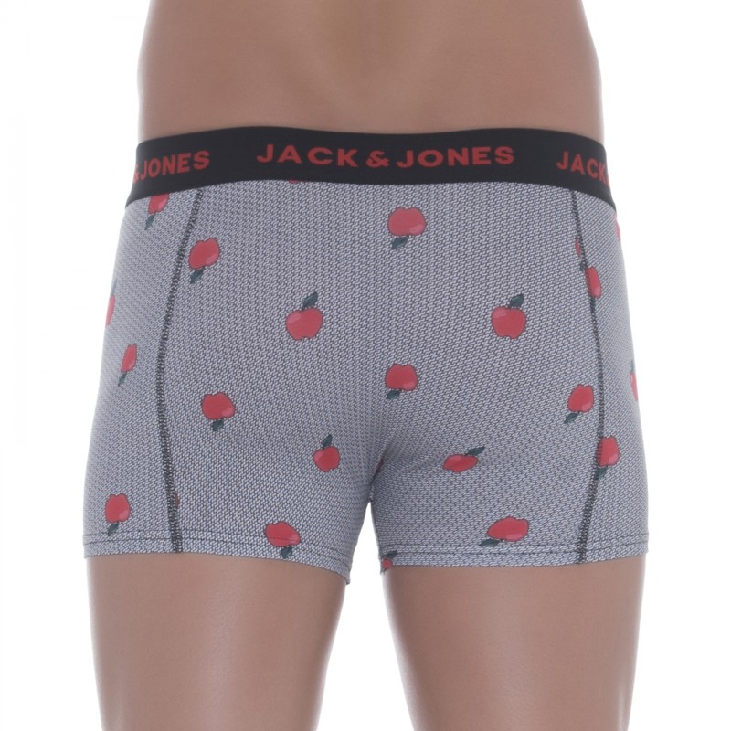 Jack&Jones_3-erSet_Trunks_Schwarz&Weiß_mitfruchtigemPrint