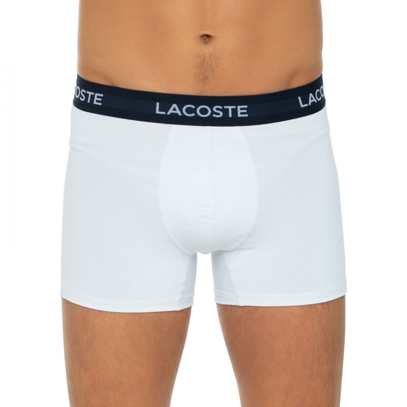Boxerman_Herrenunterwäsche_Boxershorts_Lacoste_3-er Set_Trunks_Blau Rot Weiß