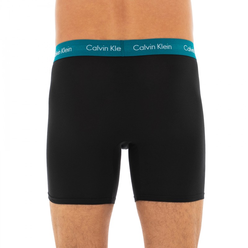 CalvinKlein_3-erSet_BoxerBriefs_Schwarz_verschiedenfarbigerWebbund