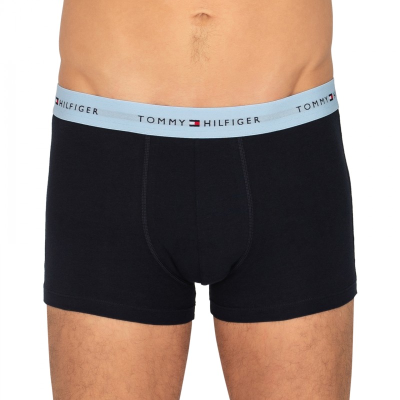 TommyHilfiger_5-erSet_Trunks_Schwarz_mitverschiedenfarbigemWebbund