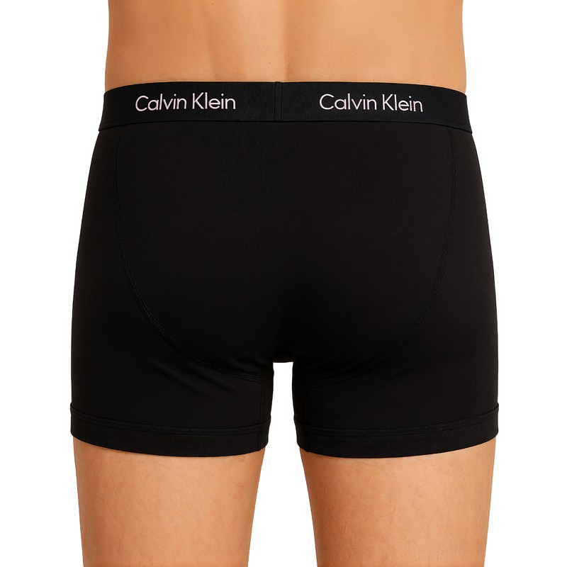 Calvin Klein 3-er Set Low Rise Trunks in Schwarz mit Webbund