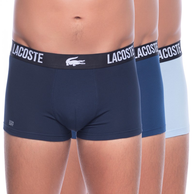 Lacoste_3-erSet_Trunks_Blau