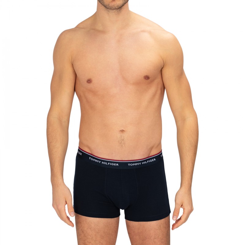 TommyHilfiger_3-erSet_Trunks_Grün,Grau&Blau