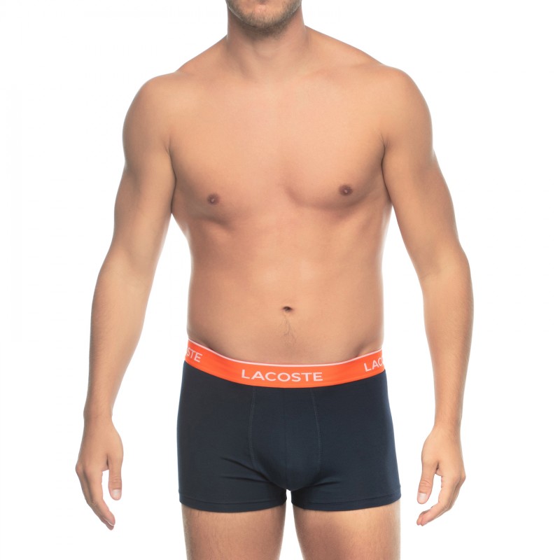 Lacoste_3-erSet_Trunks_Blau_mitverschiedenfarbigemWebbundLacoste_3-erSet_Trunks_Blau_mitverschiedenfarbigemWebbund