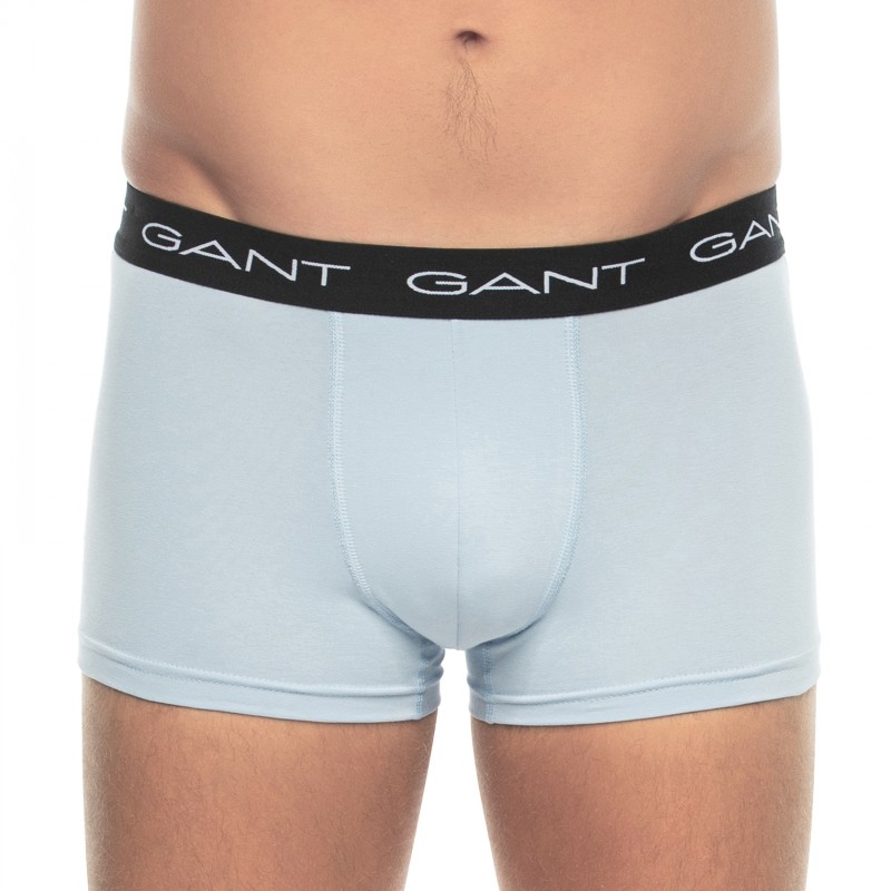 GANT_3-erSet_Trunks_Schwarz,Grau&Hellblau