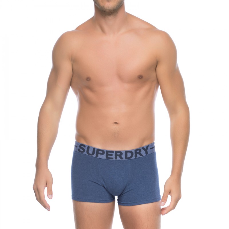 Superdry_2-erSet_Trunks_Blau