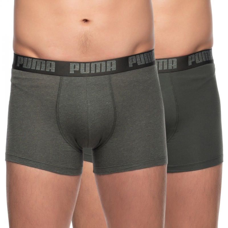 Boxerman_Herrenunterwäsche_Puma_2-er Set_Basic Boxer_Khakigrün