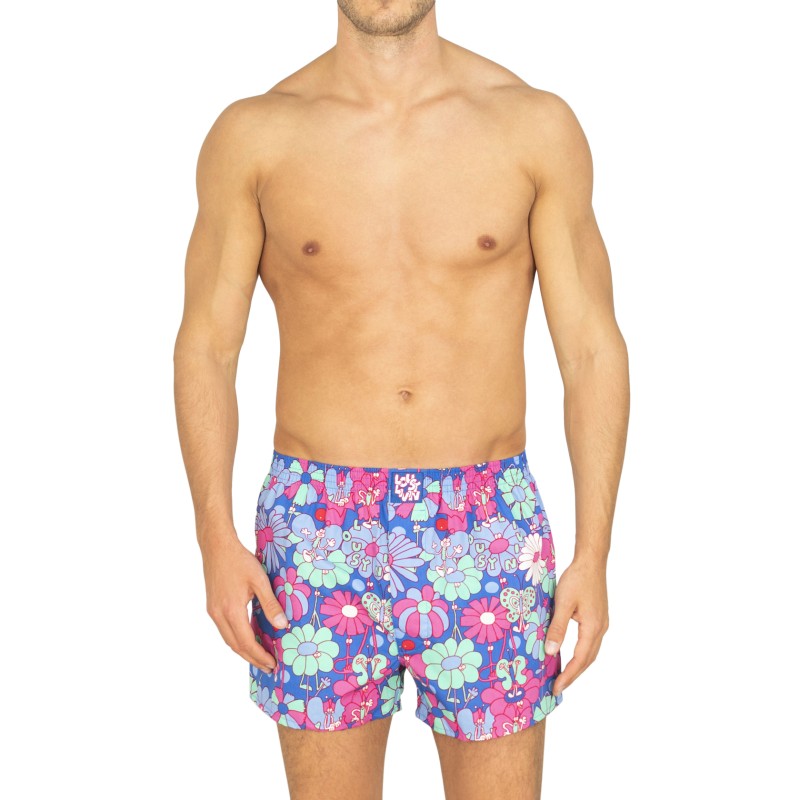 Lousy Livin Boxershorts Blau mit Motiv