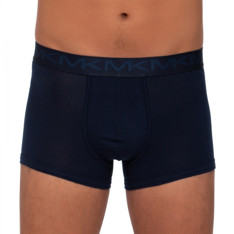 Boxerman_Boxershorts_Herrenunterwäsche_Michael Kors_3-er Set_Trunks_SchwarzBlau Grau
