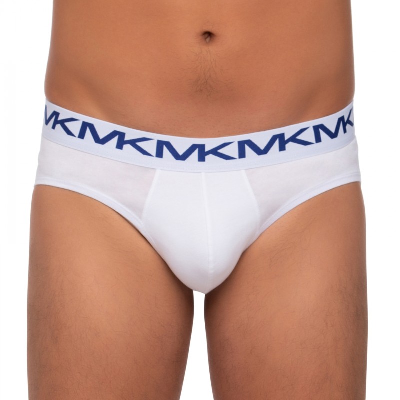 Boxerman_Herrenunterwäsche_Michael Kors_3-er Set_Slips_Weiß