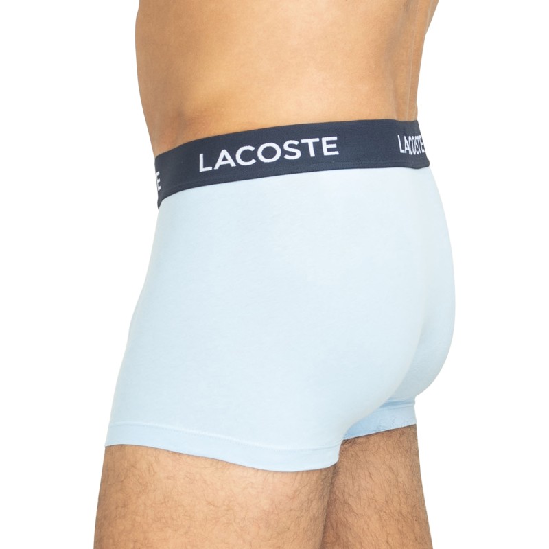 Lacoste 3-er Set Trunks in Blau