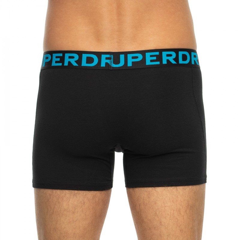 Superdry_2-erSet_BoxerBriefs_Schwarz,Pink&Blau