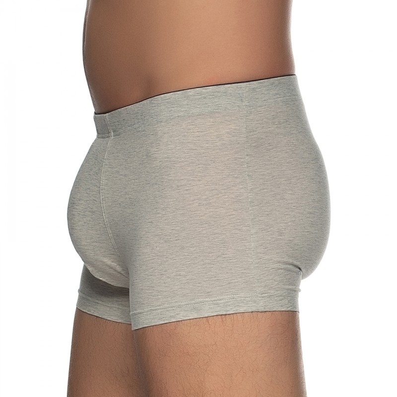 Boxerman_Herrenunterwäsche_Boxershorts_Hanro_Trunks_Grau