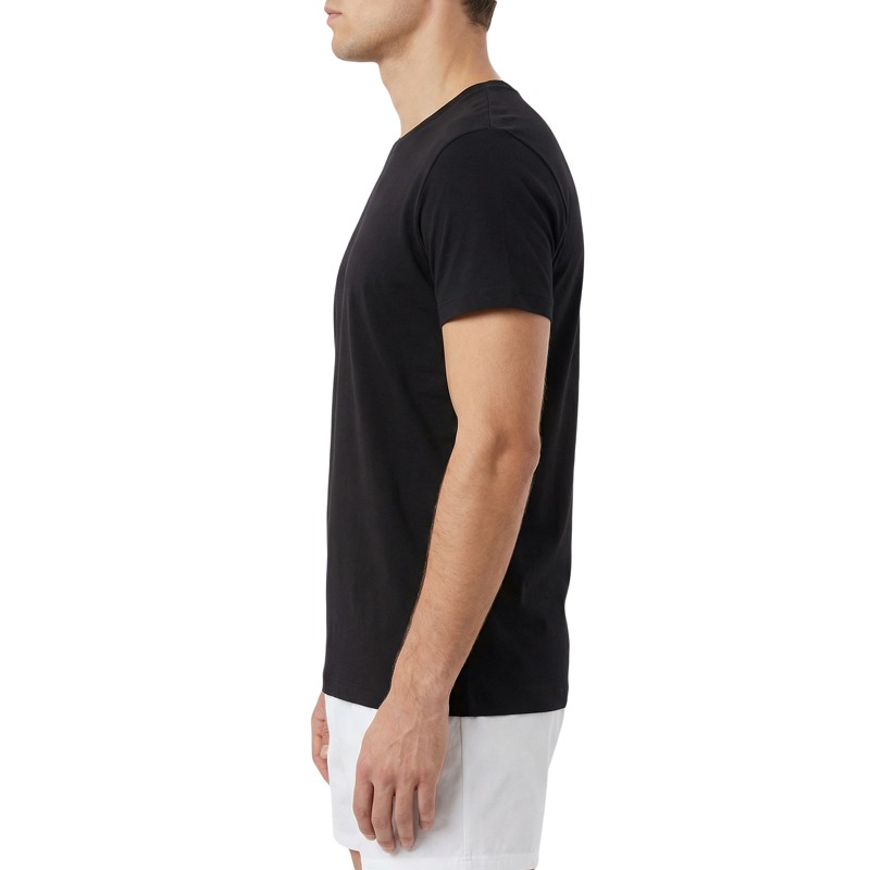 Boxerman_Herrenunterwäsche_Unterhemd_Ragman_2-er Set_Shirts_Schwarz