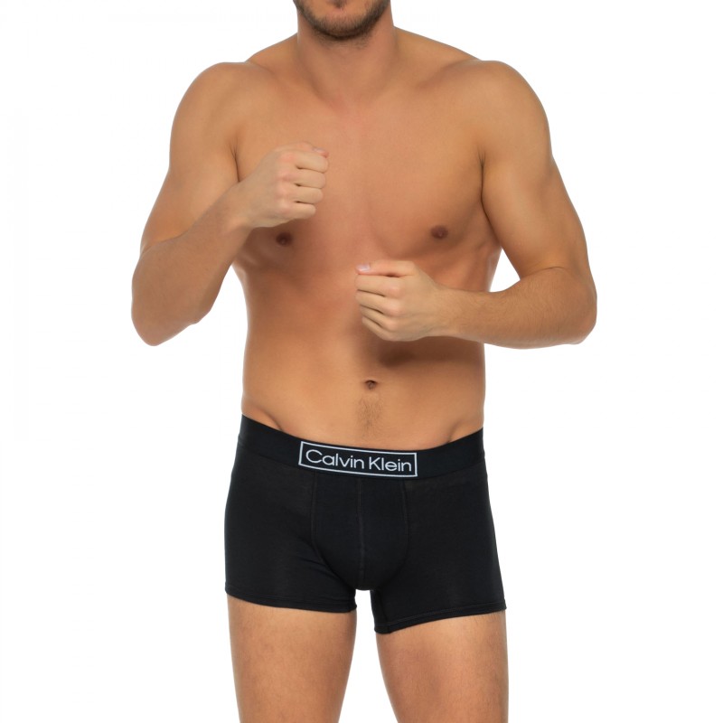 Boxerman_Herrenunterwäsche_Boxershorts_Calvin Klein_Trunks_Schwarz
