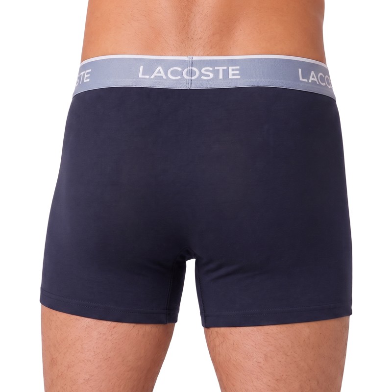 Lacoste_3-erSet_Trunks_Blau_mitverschiedenfarbigemWebbund