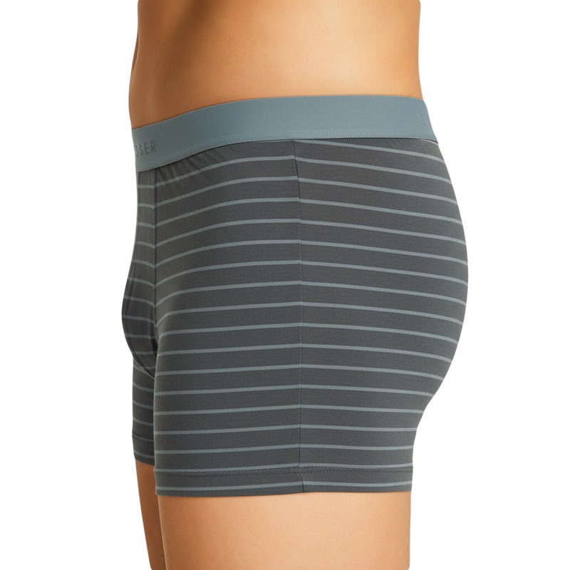 Schiesser_2-erSet_Trunks_Dunkelblau_Grau_gestreift