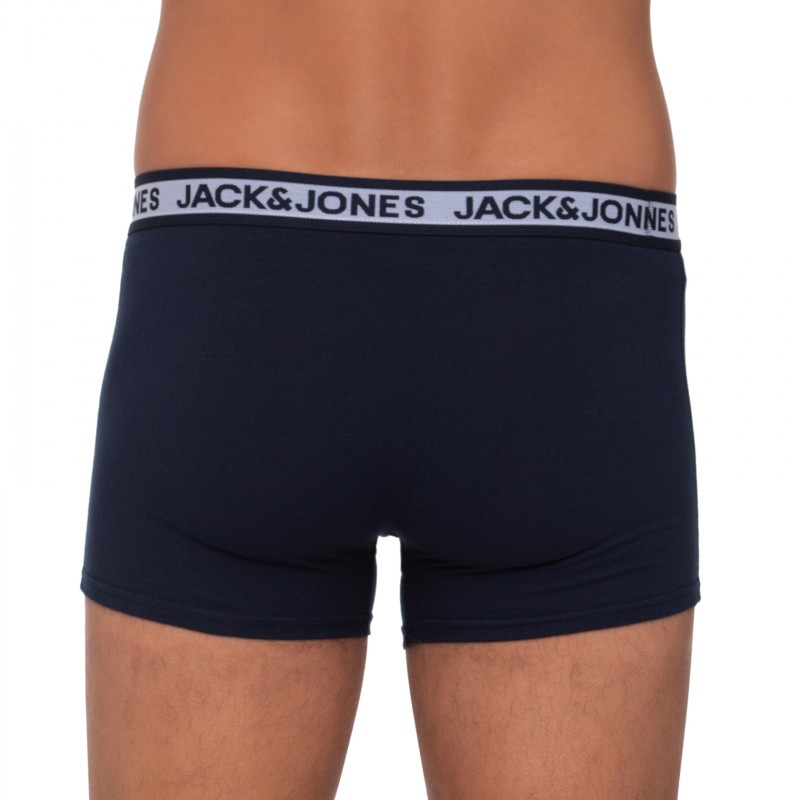 Boxerman_Herrenunterwäsche_Boxershorts_Jack & Jones_Set_Trunks_Schwarz, Blau & Motiv