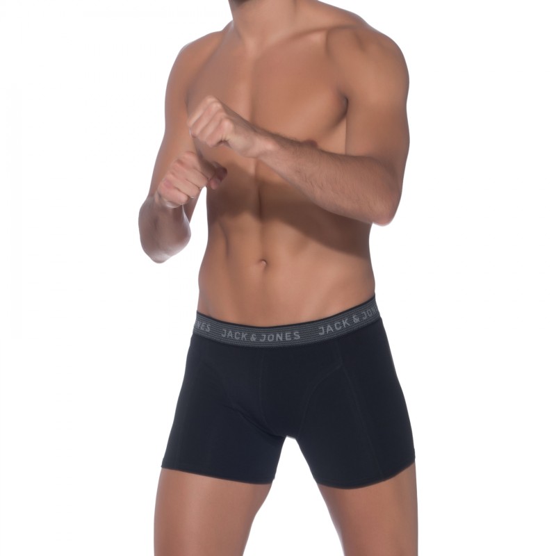 Jack & Jones_3-er Set_Trunks_Schwarz