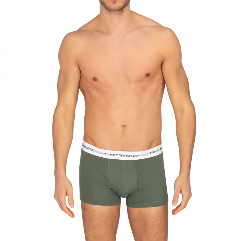 TommyHilfiger_3-erSet_Trunks_Grün,Hellblau&Rosa