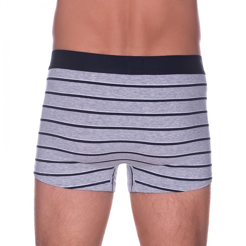 Boxerman_Boxershorts_Herrenunterwäsche_Retroshorts_Lacoste_3-er Set_Trunks_Grau