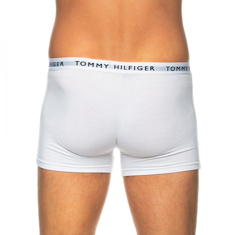 Boxerman_Herrenunterwäsche_Boxershorts_Tommy Hilfiger_3-er Set_Trunks_Dunkelblau Weiß & Rot