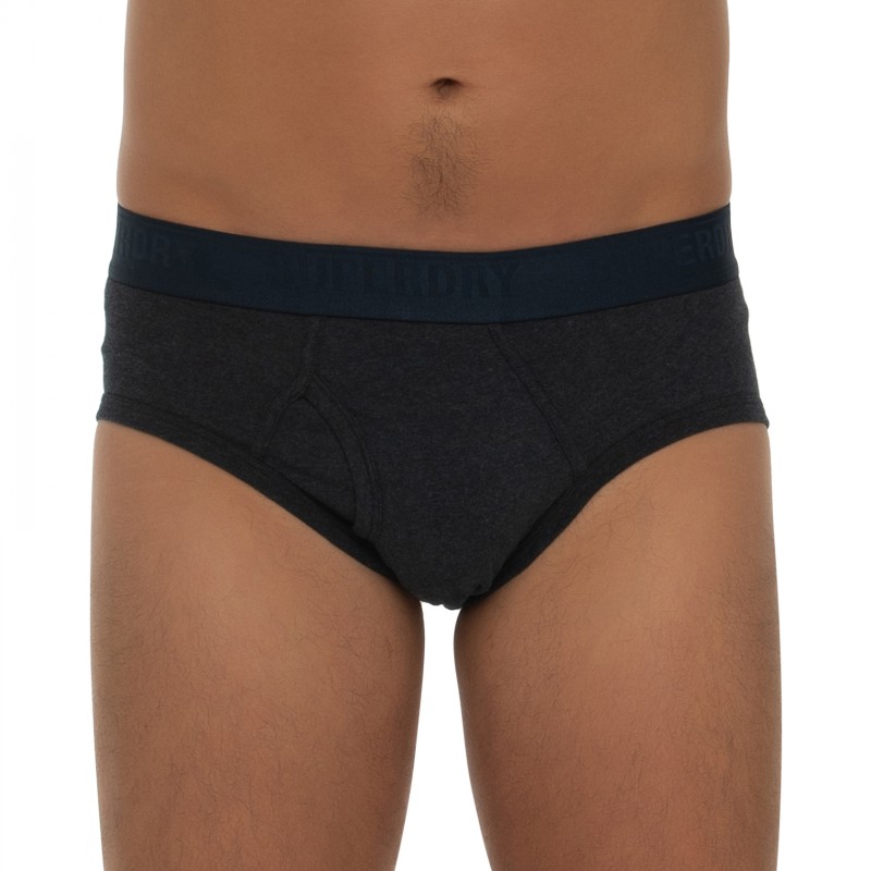 Boxerman_Herrenunterwäsche_Superdry_3-er Set_Slips_Blau
