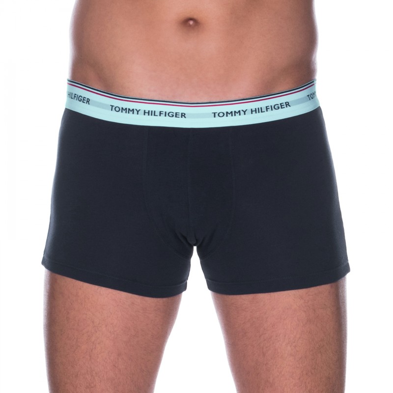 Boxerman_Boxershorts_Herrenunterwäsche_Tommy Hilfiger_3-er Set_Trunks_Blau
