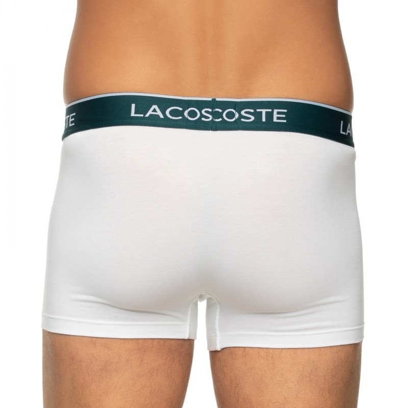 Boxerman_Herrenunterwäsche_Boxershorts_Lacoste_3-er Set_Trunks_Weiß