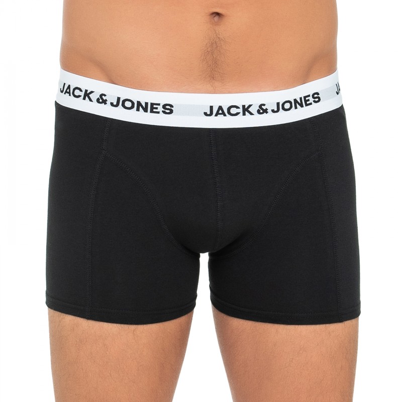 Jack & Jones 3-er Set Trunks Schwarz
