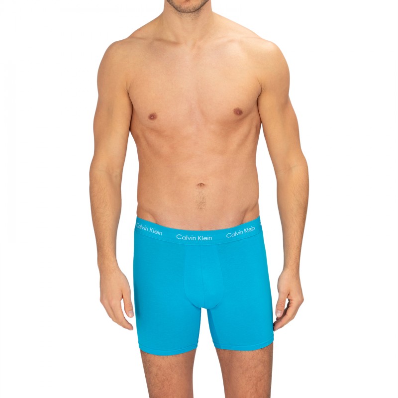 CalvinKlein_3-erSet_BoxerBriefs_Türkis,Hellblau&Grün