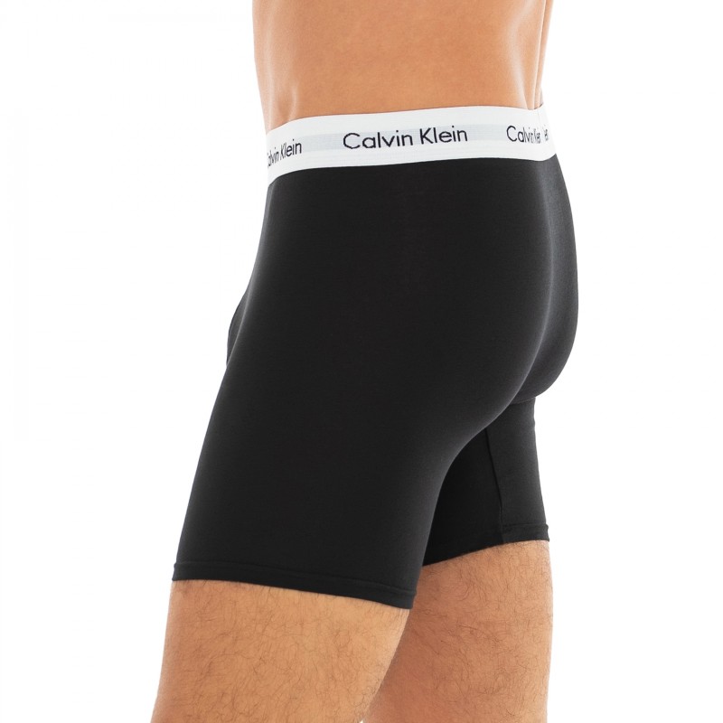 CalvinKlein_3-erSet_BoxerBriefs_Schwarz_verschiedenfarbigerWebbund