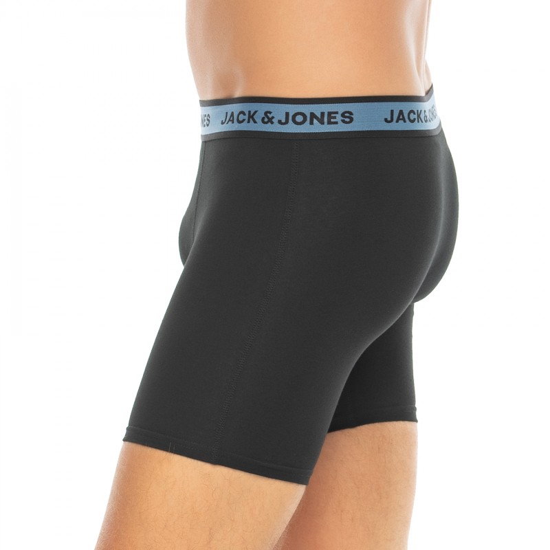 Jack&Jones_3-erSet_BoxerBriefs_Schwarz_mitverschiedenfarbigemWebbund