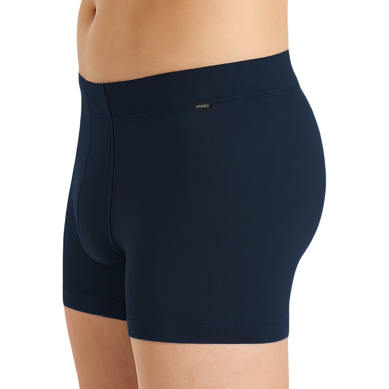 Hanro_2-erSet_Trunks_Blau_&_Schwarz