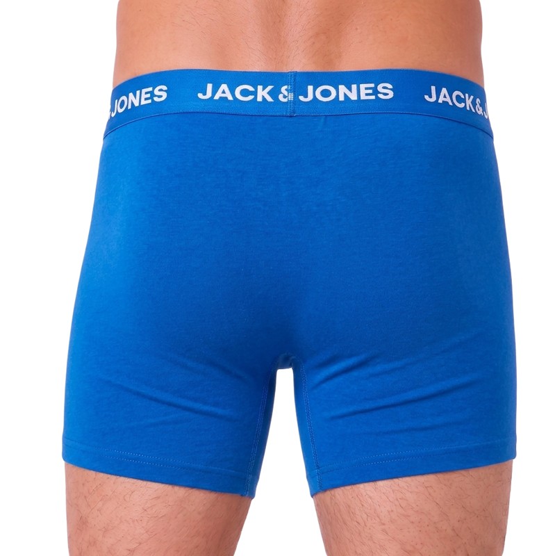 Jack & Jones 5-er Set Trunks Blau & Schwarz